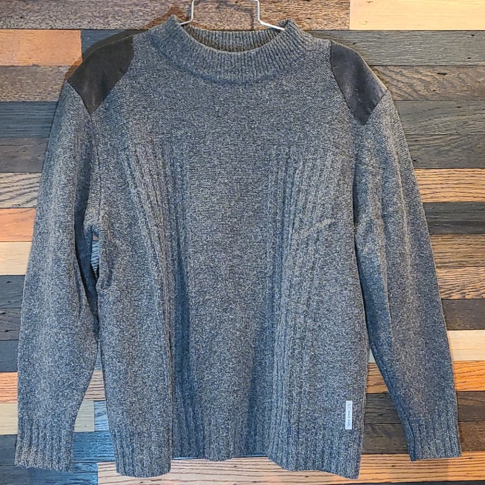 AJ ARMANI JEANS GRAY SWEATER